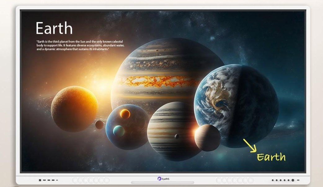 HERMAN Interactive AI Smart Board